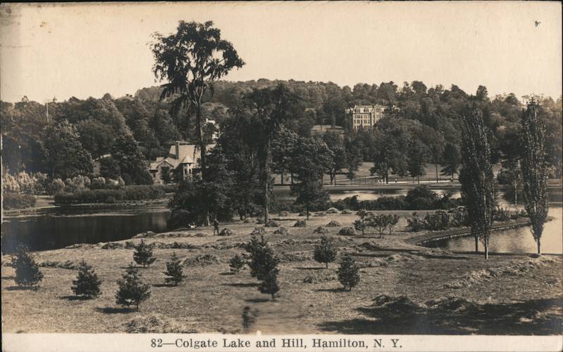 Colgate Lake and Hill Hamilton New York