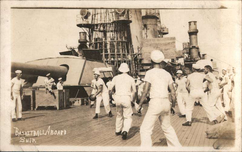 Basketball Aboard Ship Navy
