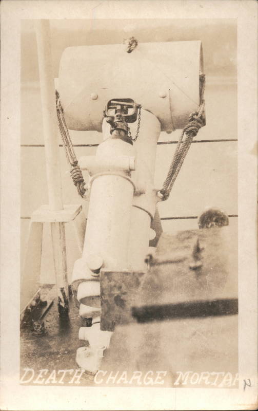 Death (Depth) Charge Mortar Ships