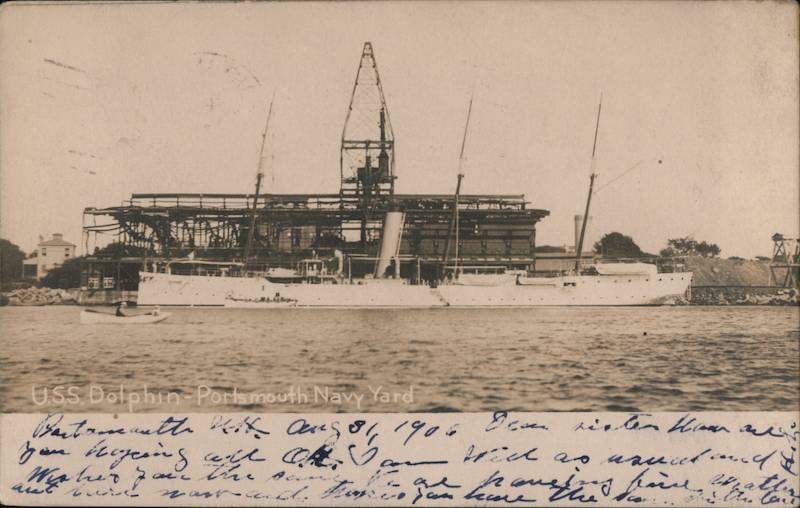 USS Dolphin at the Portsmouth Navy Yard New Hampshire