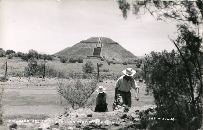 Pyramid of San Juan Teotinucan Mexico A.C. M.