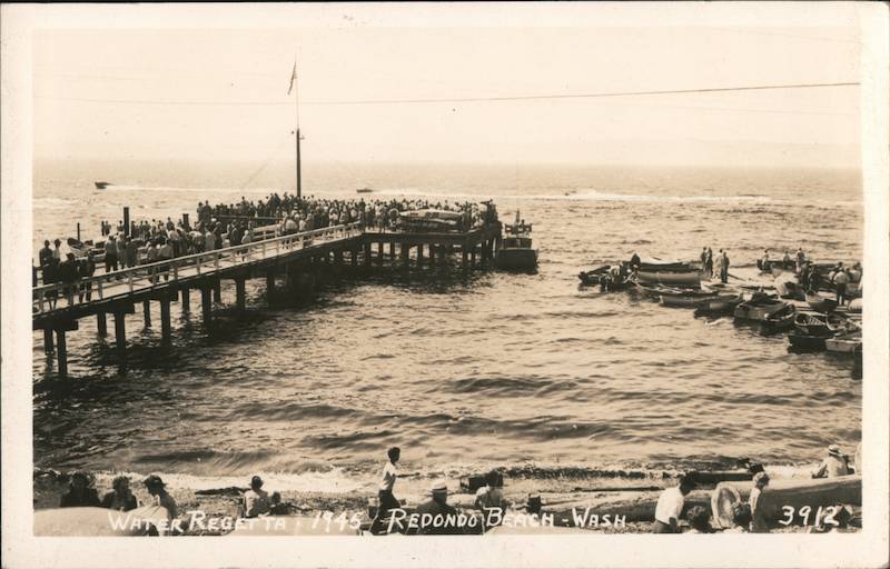 Water Regatta 1945, Redondo Beach Washington