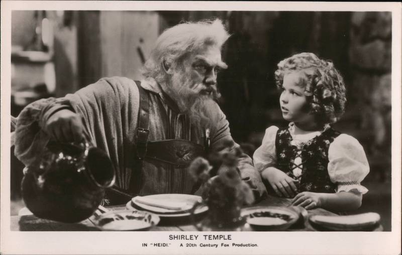 Shirley Temple in Heidi 20th century fox Actresses