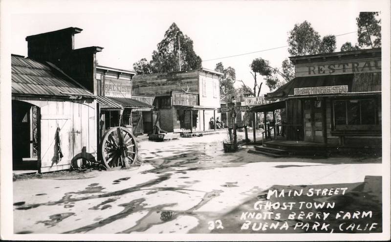 Main Street, Ghost Town, Knott's Berry Farm Buena Park California