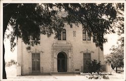 Masonic Hall Postcard