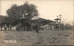Prison Stockade, Fort Mills Postcard