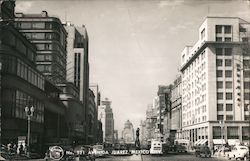 Avenida Juarez Postcard