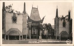 Chinese Theatre Hollywood, CA Postcard Postcard Postcard