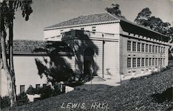 Lewis Hall, University of California Berkeley Postcard