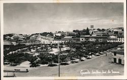 Town with park area Postcard