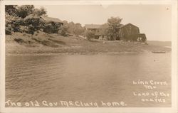 The Old Gov. McClurg Home - Lake of the Ozarks Postcard