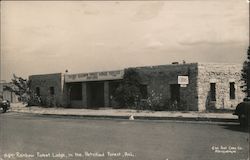 Rainbow Forest Lodge in the Petrified Forest Postcard