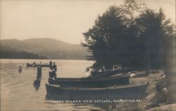 Shore at Lake View Cottage Postcard