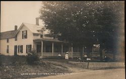 Lake View Cottage, Horicon New York Postcard Postcard Postcard