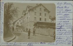 Children, Street Scene Postcard