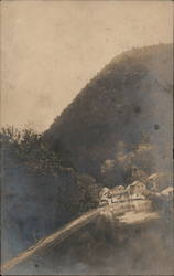 Lake & Mountain View Near Millersburg Postcard