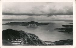 Taal Lake & Volcano Postcard