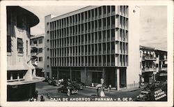 Exterior of Caja de Ahorros Panama City, Panama Postcard Postcard Postcard