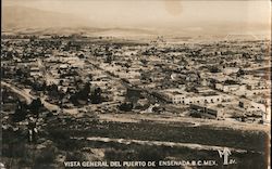 General View Del Puerto de Ensenada Postcard