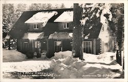 At Mill Creek Homesite on Lassen Volcanic Highway Mineral, CA Postcard Postcard Postcard