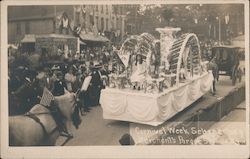 Merchant's Parade during Carnival Week - Sept. 30, 1909 Schenectady, NY Postcard Postcard Postcard