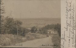 Quaker Street Hill Postcard