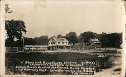 Cleveland Round Lake Station Postcard