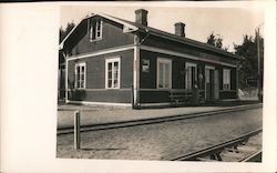 Smålands Anneberg Depot Postcard