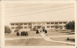 Long Building Postcard