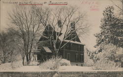 Residence on North Main Street in Oconomowoc Wisconsin Postcard Postcard Postcard