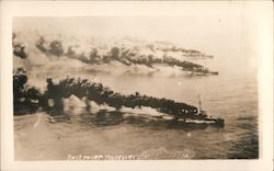 Destroyer Maneuvers Postcard