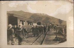 Liberty Party Landing at Zelenika, 1921 Postcard