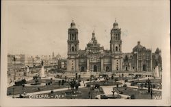 Mexico City Metropolitan Cathedral Postcard Postcard Postcard