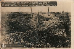No Man's Land, Flanders Field Postcard