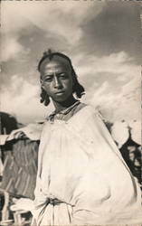 Niger Tribesman Postcard