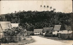 Native Street Scene 472 Postcard