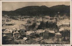 9564 St. - Cergues en hiver Postcard