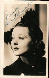 Harriet Nelson Autographed Harriet Hilliard Original Photograph