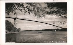 Thousand Islands Bridge Ontario Canada W. L. Prosser Postcard Postcard Postcard