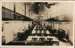 Dining Room, SS Bonnington on the Arrow Lakes Postcard