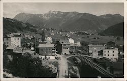 Overview Photo of Klosters-Dorf Postcard