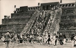 El Emperador Y Su Corte Teotihuacan Postcard