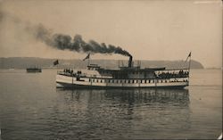 Steamer Ferry Postcard