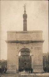 Victory Arch at Monument Circle Indianapolis, IN Hahafey Postcard Postcard Postcard