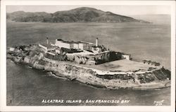 Alcatraz Island - San Francisco Bay California Piggot Postcard Postcard Postcard