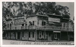 Ghost Town at Knott's Berry Farm Postcard