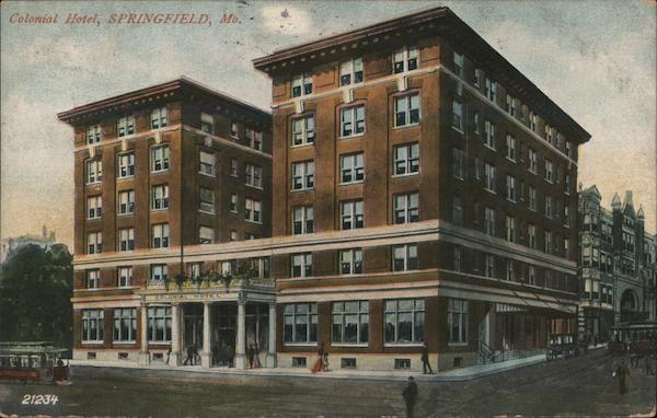 Colonial Hotel Springfield Missouri