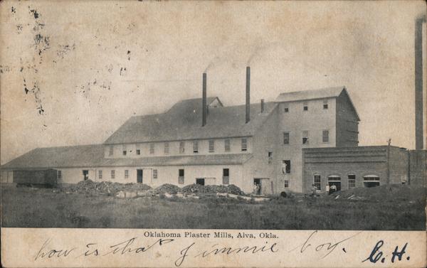 Oklahoma Plaster Mills Alva