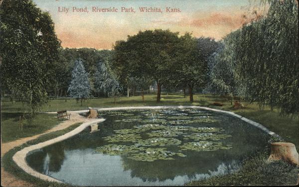 Lily Pond Riverside Park Wichita Kansas