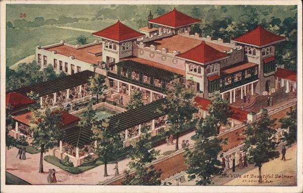 The Villa at Beautiful Delmar St. Louis Missouri